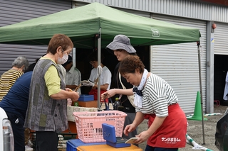 高付加価値化活動に同行（広尾町 サンタまるしぇ）