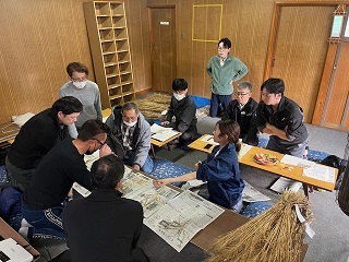 令和7年産小麦の越冬前の状態を確認