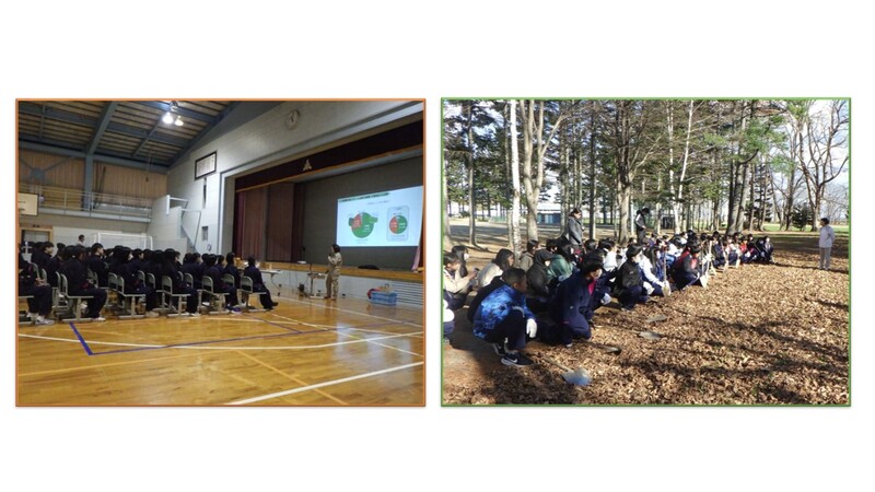 札内東中学校　環境教育～北海道の森づくりについて～