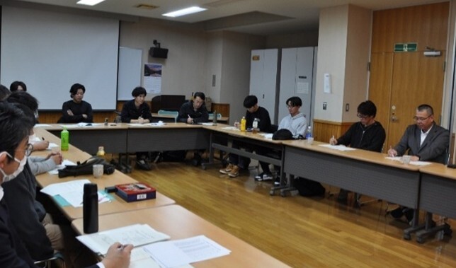 一年間の振り返りの様子