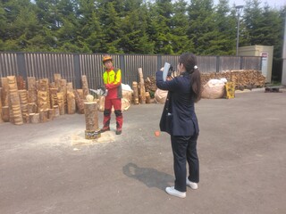 十勝毎日新聞社取材01