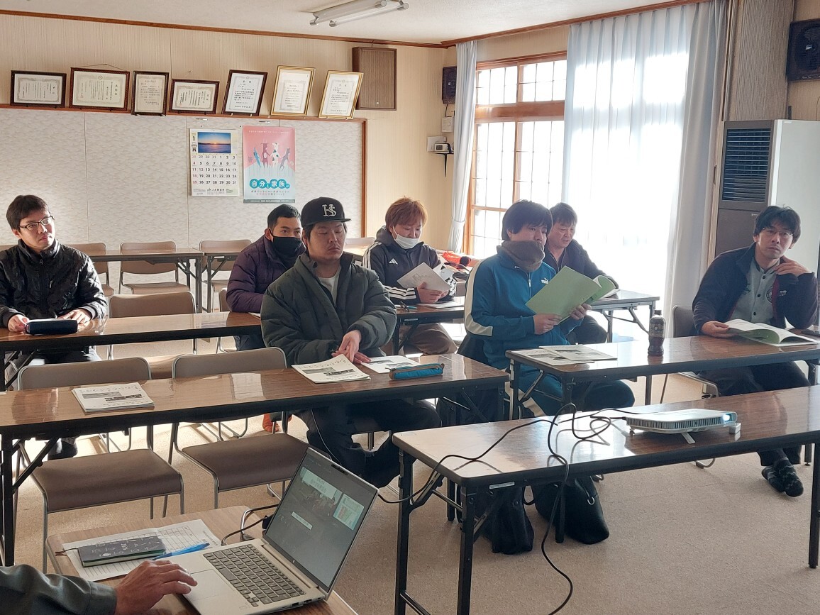 畑作技術懇談会の様子