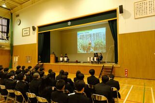 高校生林業・木材産業セミナー①